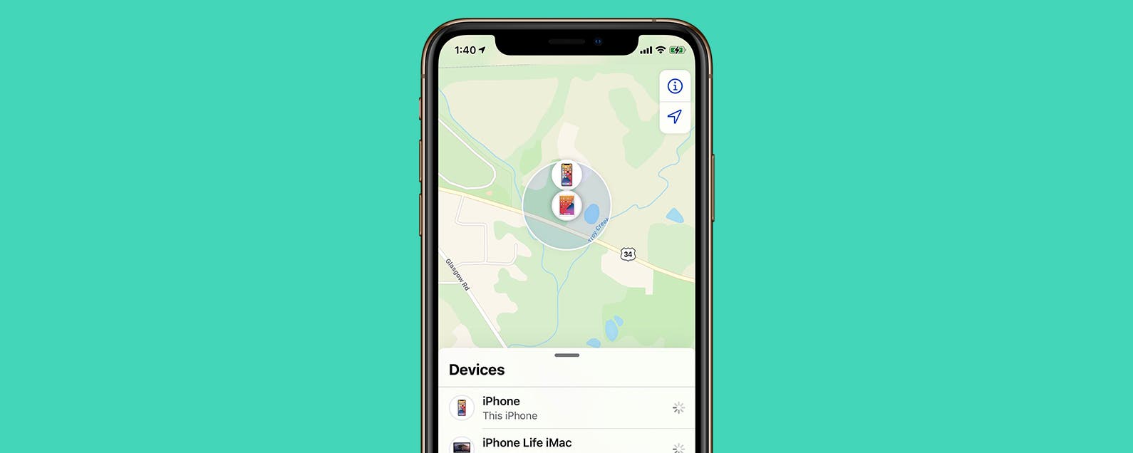 find my iphone program for mac